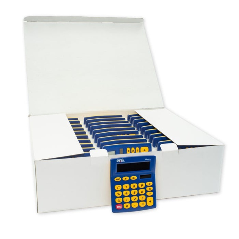 School Smart Primary Calculators, Pack of 30