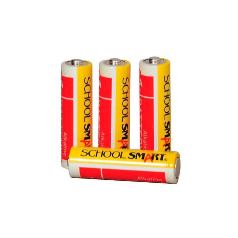 School Smart Alkaline AA Batteries, Pack of 60