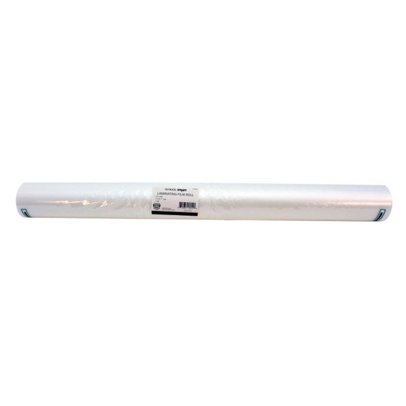 School Smart Laminating Film Roll, 25 Inches x 200 Feet, 1.5 mil Thick, High Gloss