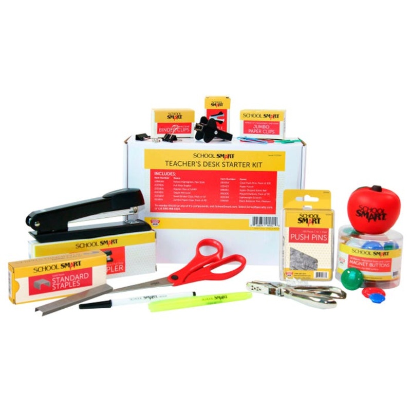 School Smart Teachers Desk Starter Kit