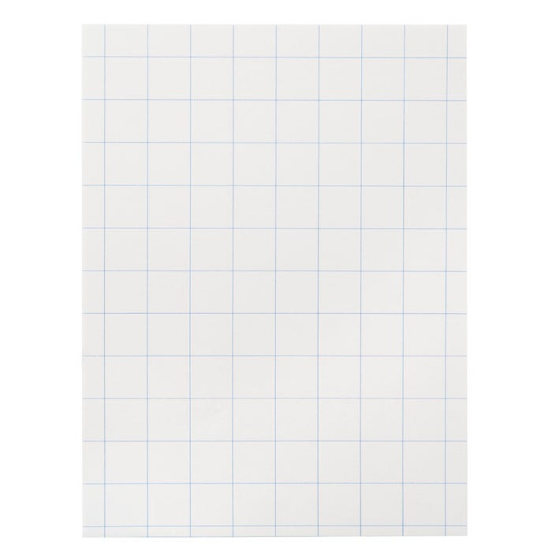 School Smart Graph Paper, 1 Inch Rule, 9 x 12 Inches, White, 500 Sheets