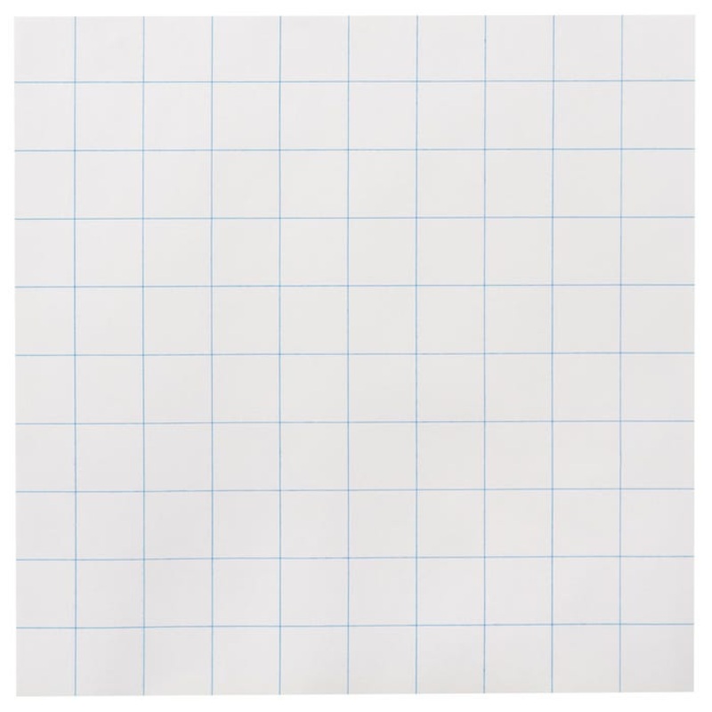 School Smart Graph Paper, 15 lbs, 10 x 10 Inches, White, 500 Sheets