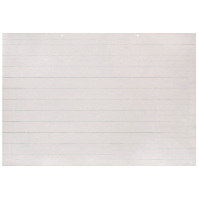 School Smart Primary Newsprint Paper, Long Way Ruled, 36 x 24 Inches, 100 Sheets