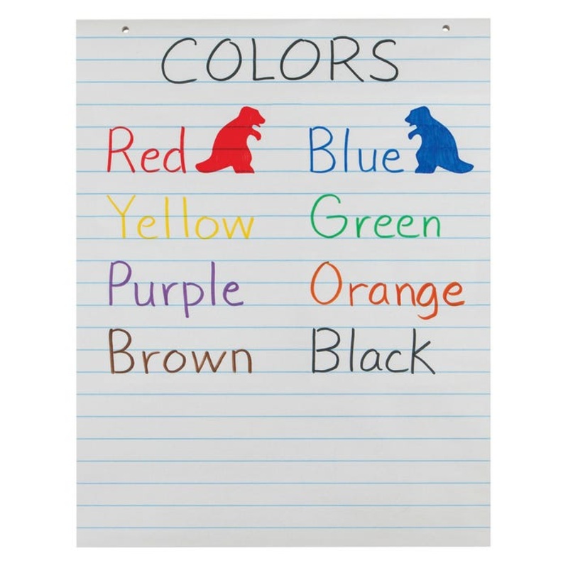 School Smart Primary Newsprint Paper, Short Way Ruled, 18 x 24 Inches, 100 Sheets