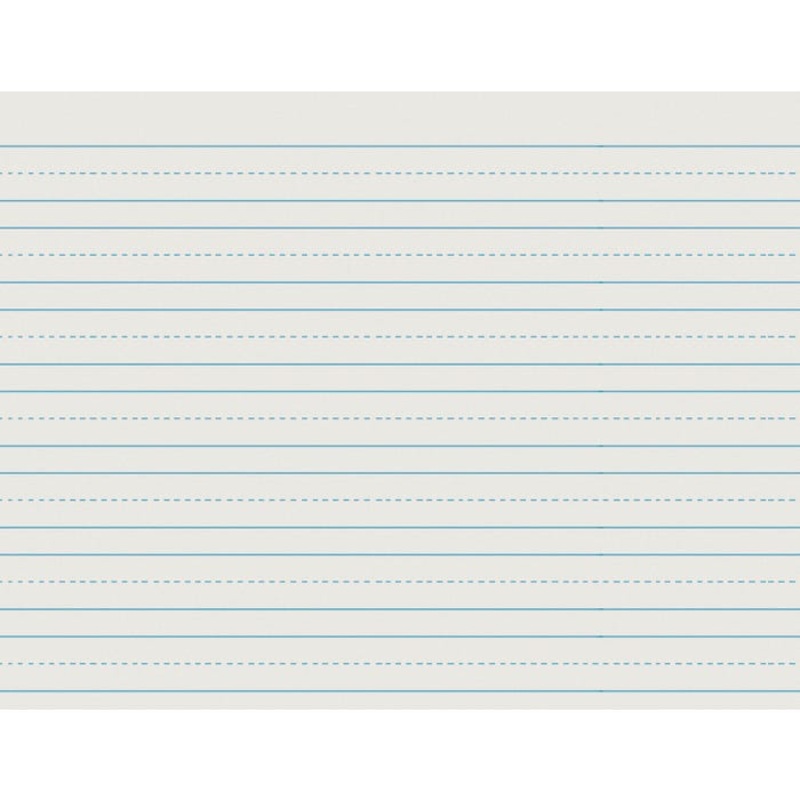 School Smart Skip-A-Line Ruled Paper, 10-1/2 x 8 Inches, 500 Sheets