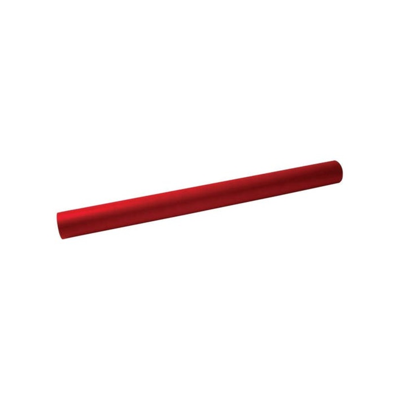 School Smart Fade Resistant Art Roll, 48 Inches x 12 Feet, Bright Red