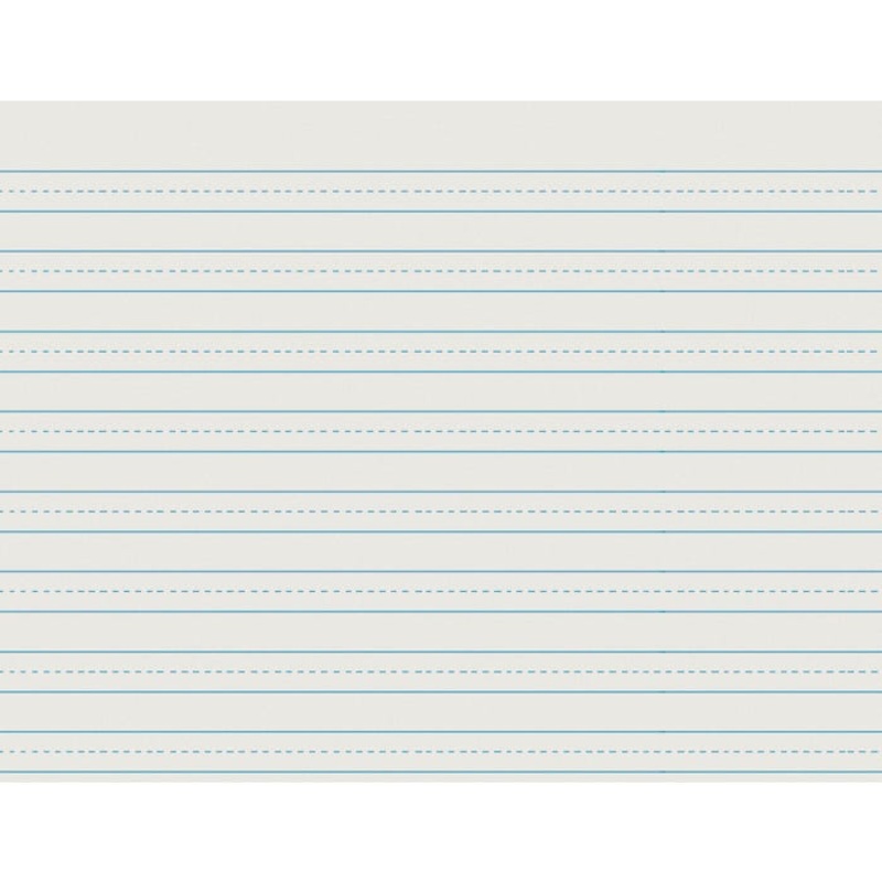 School Smart Skip-A-Line Ruled Writing Paper, 1/2 Inch Ruled Long Way, 11 x 8-1/2 Inches, 500 Sheets