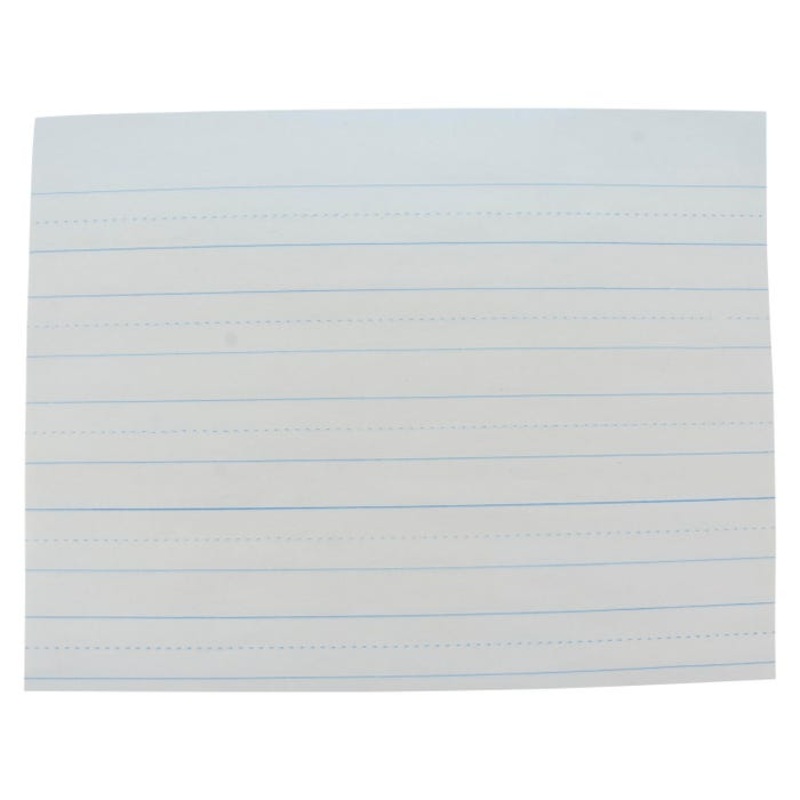 School Smart Skip-A-Line Ruled Writing Paper, 7/8 Inch Ruled Long Way, 11 x 8-1/2 Inches, 500 Sheets