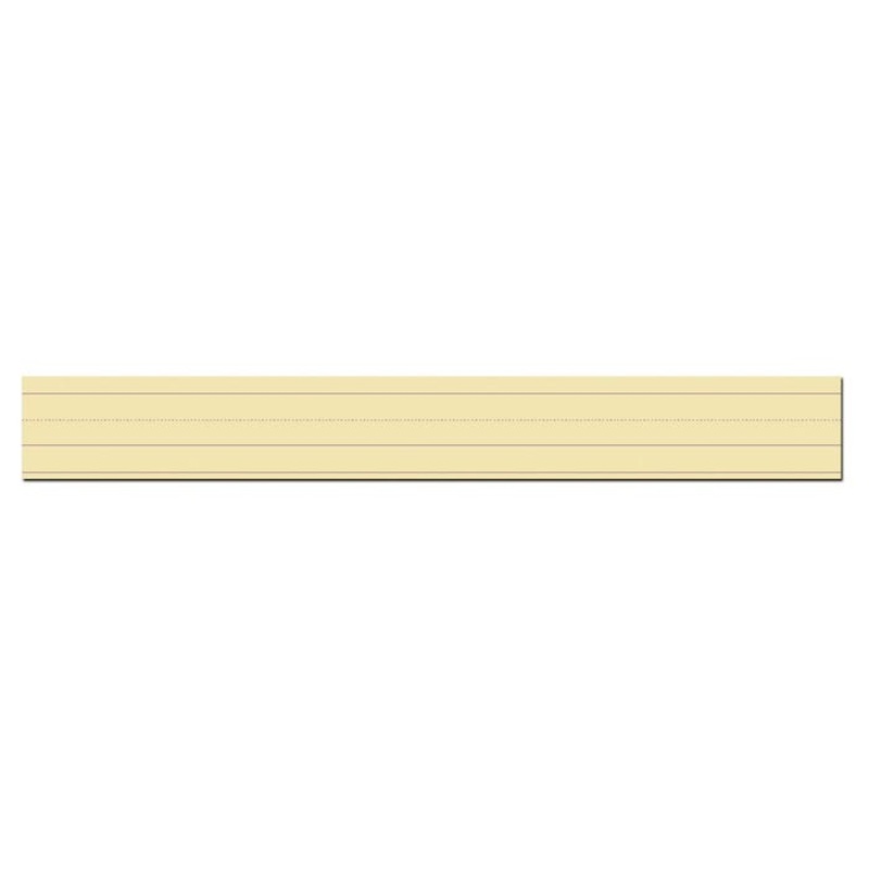 School Smart Ruled Sentence Strips, 3 x 24 Inches, Manila, Pack of 100