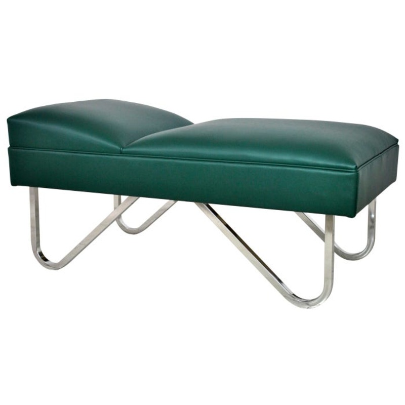 School Health S Pediatric Recovery Couch with Chrome Legs, 52 x 27 x 20 Inches