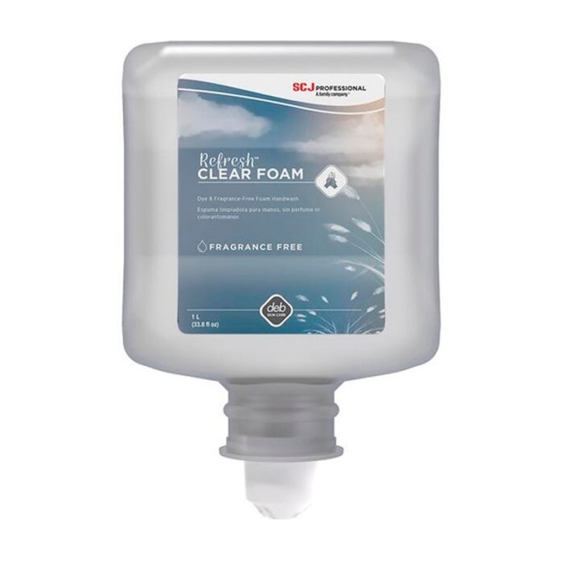 SC Johnson Hypoallergenic Foam Hand Soap, 33.8 Fluid Ounces