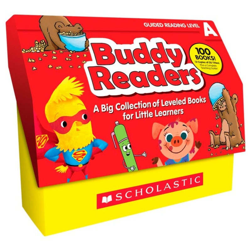Scholastic Buddy Readers, Set of 100 Books, Level A