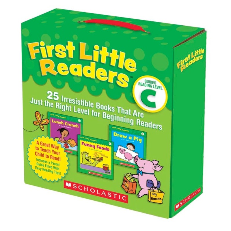 Scholastic First Little Readers Pack Guided Reading Level C Set of 25