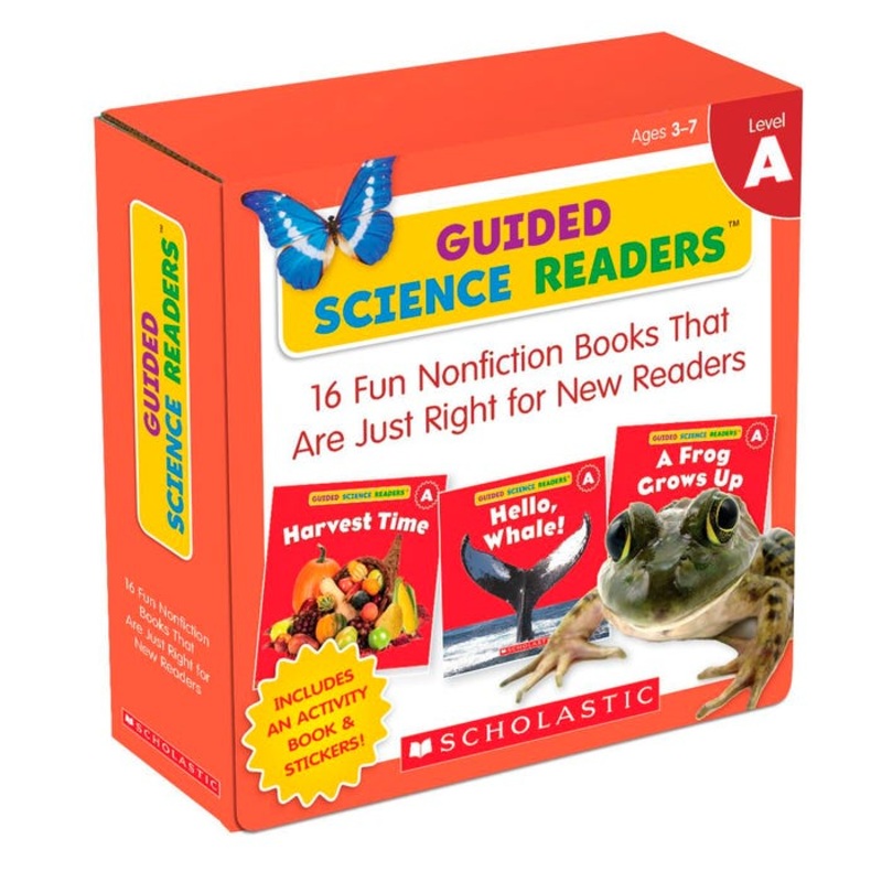 Scholastic Guided Science Readers, Level A, Set of 16