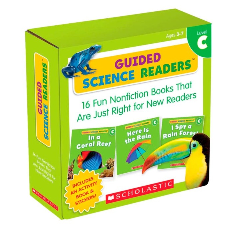Scholastic Guided Science Readers, Level C, Set of 16