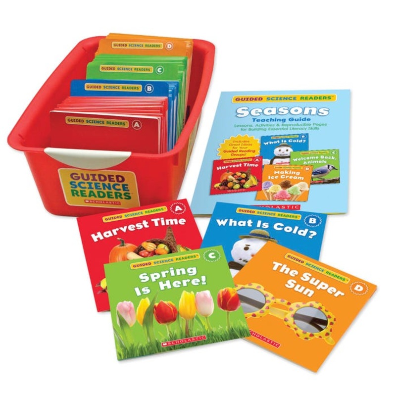 Scholastic Guided Science Readers Super Set, Seasons, 144 Books
