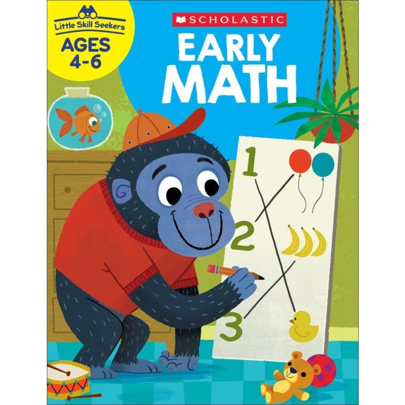 Scholastic Little Skill Seekers Early Math, 48 Pages. Pre-K to 1st