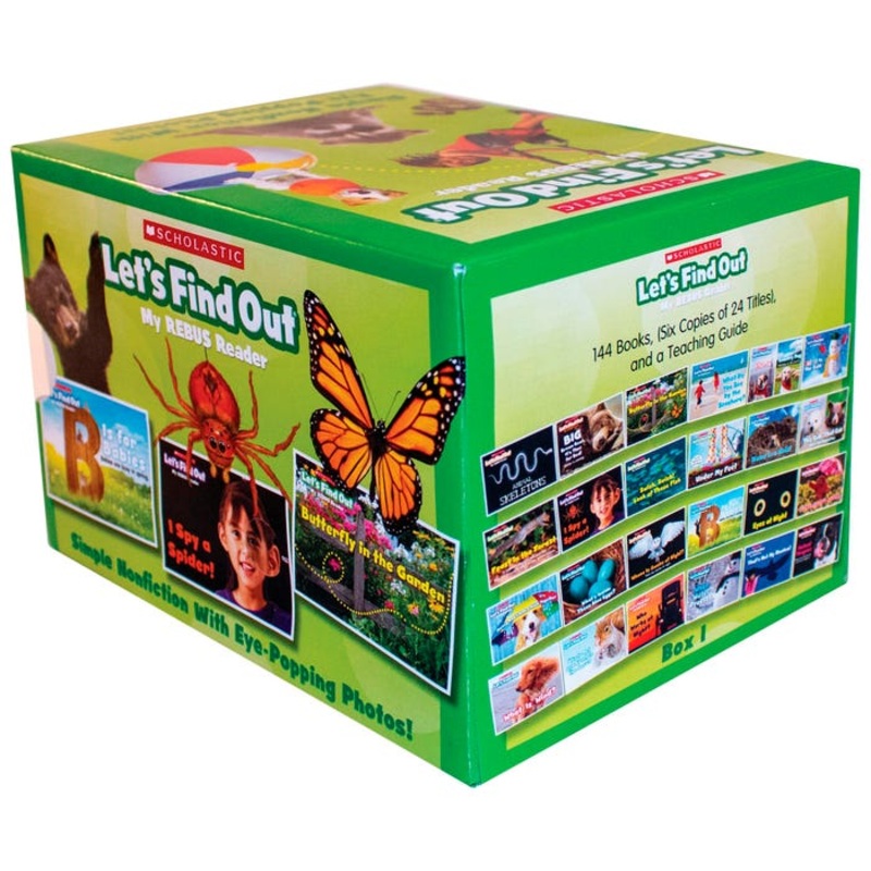 Scholastic My Rebus Readers Book Set 2, Set of 144