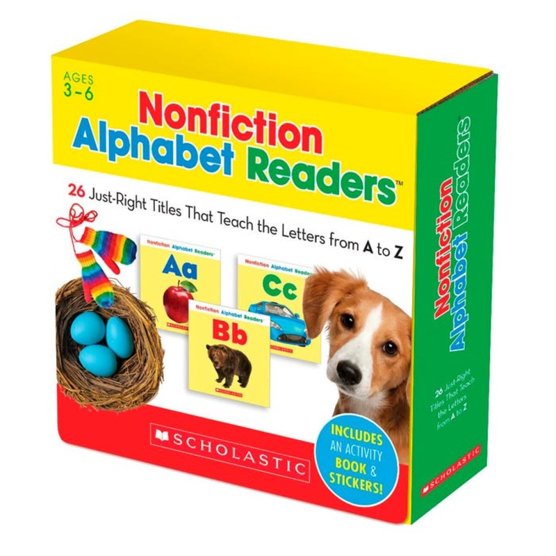 Scholastic Nonfiction Alphabet Readers, Grades PreK to 2