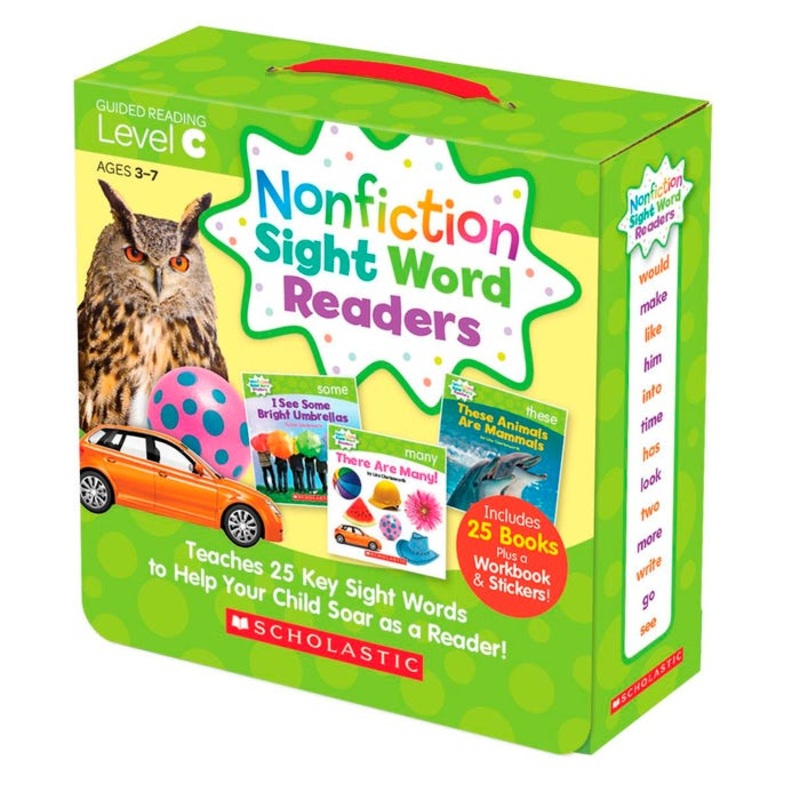 Scholastic Nonfiction Sight Word Readers, Set 3