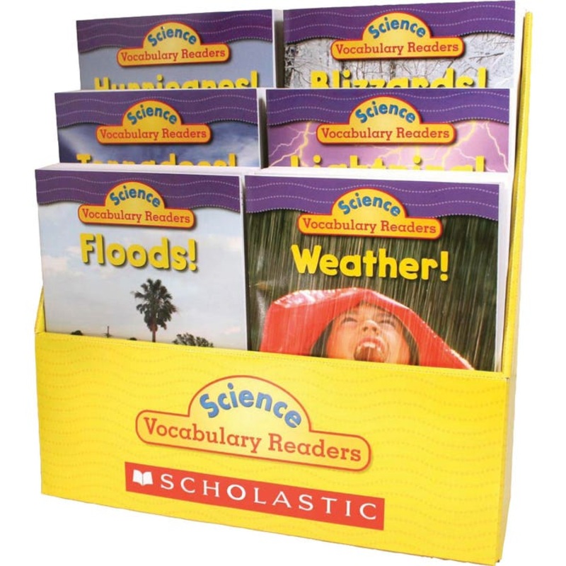 Scholastic Wild Weather Science Vocabulary Reader, Set of 36.