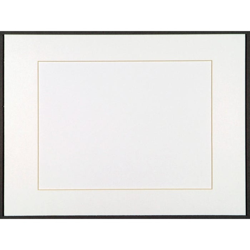Sax Premium Pre-Cut Mats, 22 x 28 Inches, Bright White, Pack of 10