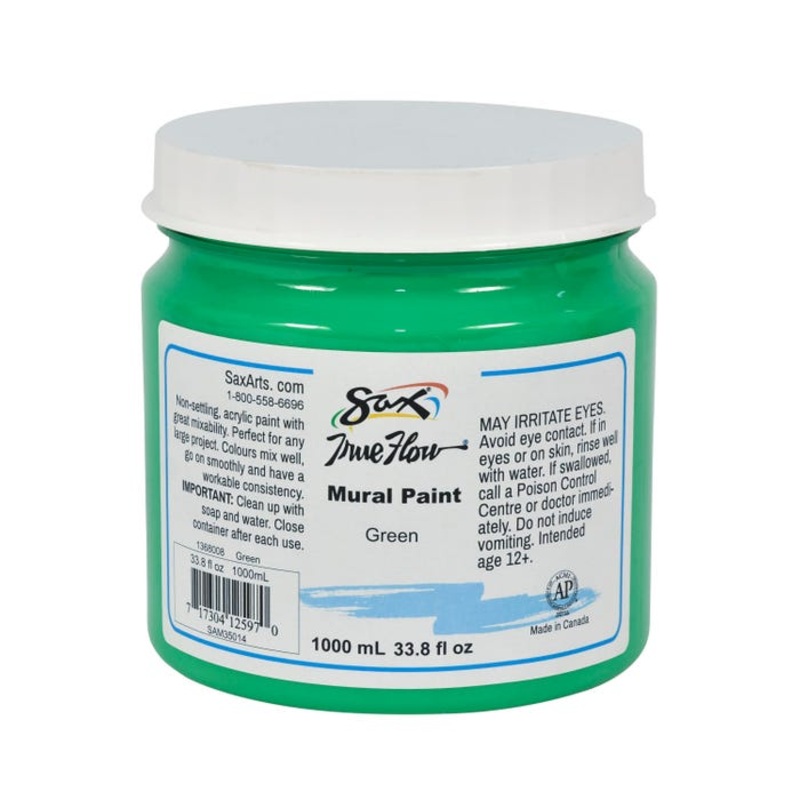 Sax Acrylic Mural Paint, 33.8 Ounces, Green