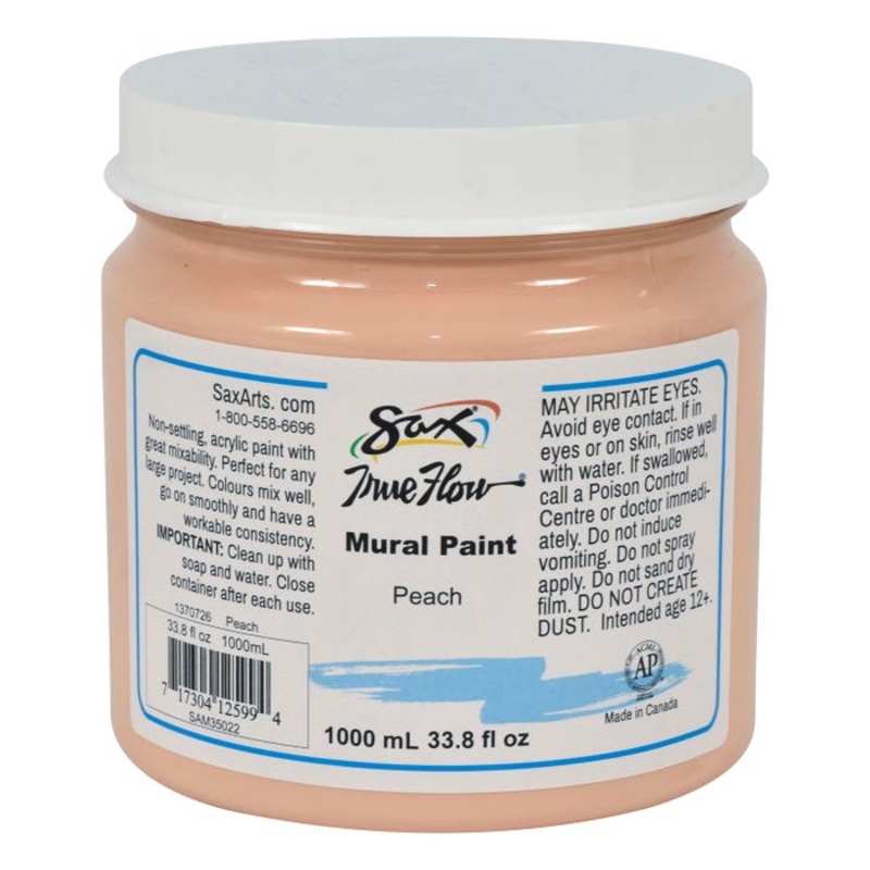 Sax Acrylic Mural Paint, 33.8 Ounces, Peach