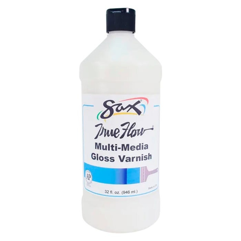 Sax True Flow Multi-Media Varnish, Gloss Finish, 1 Quart