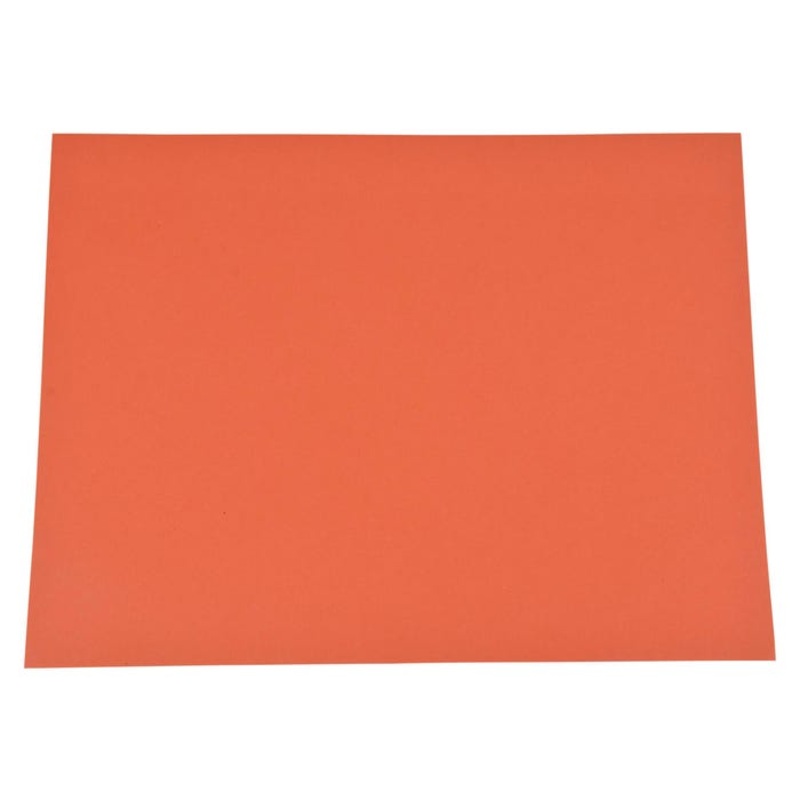 Sax Colored Art Paper, 12 x 18 Inches, Orange, 50 Sheets