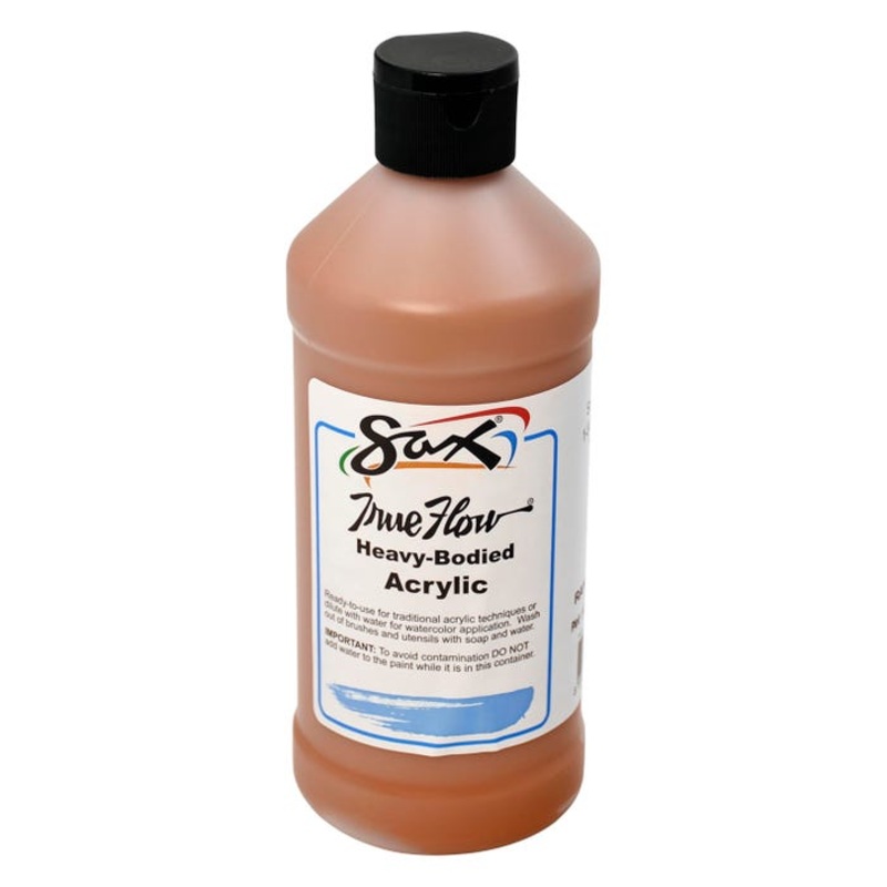 Sax Heavy Body Acrylic Paint, 1 Pint, Raw Sienna