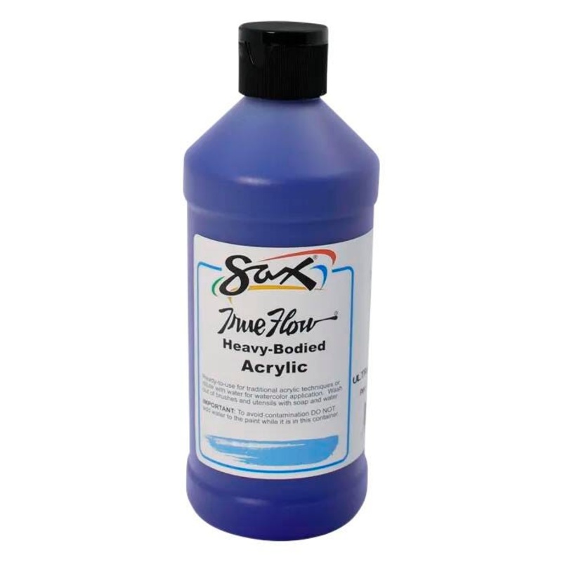 Sax Heavy Body Acrylic Paint, 1 Pint, Ultramarine Blue