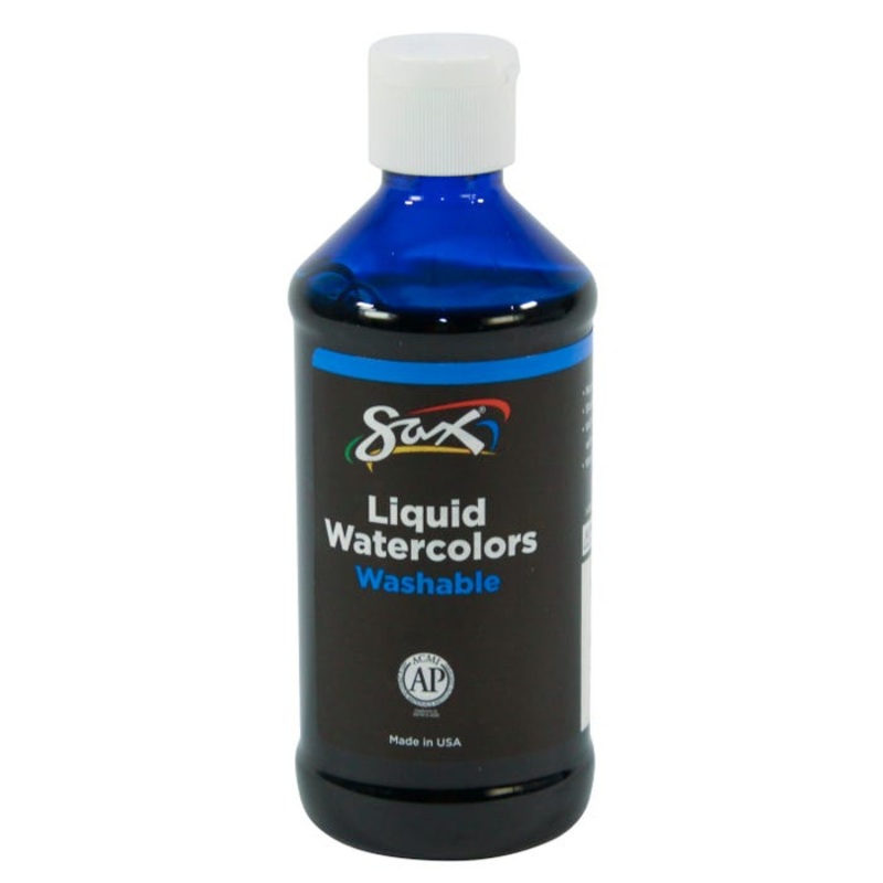 Sax Liquid Washable Watercolor Paint, 8 Ounces, Turquoise