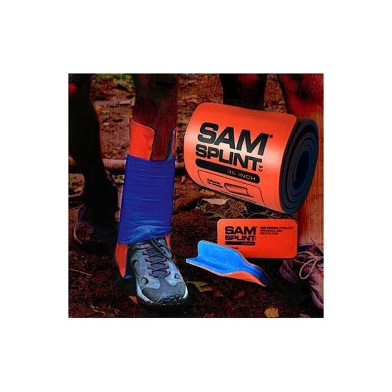 Sam Splint 9 x 4-1/4, Orange, Each