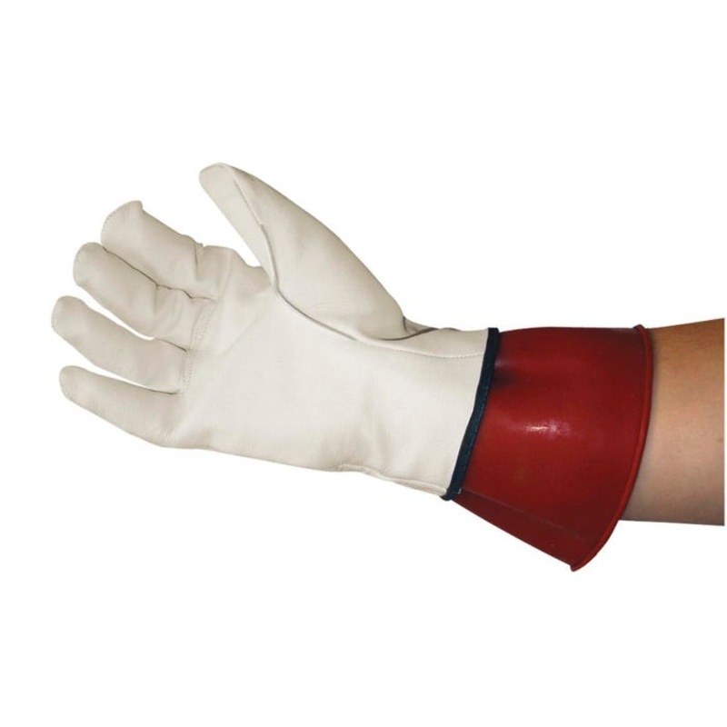 SAS Insulated Protective Over Gloves for HV, No 10, XL, Rubber