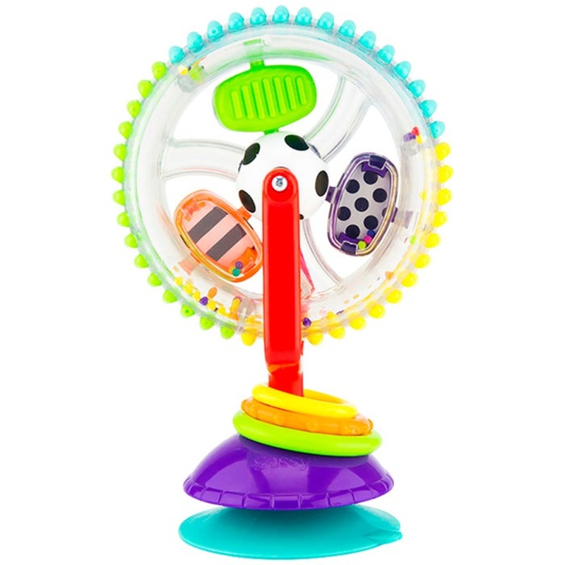 Sassy Wonder Wheel Suction Cup Tray Toy