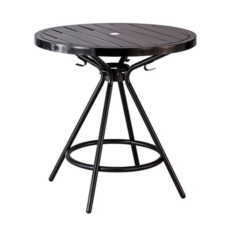 Safco CoGo Steel Outdoor-Indoor Table, 36-1/4 x 30 Inches