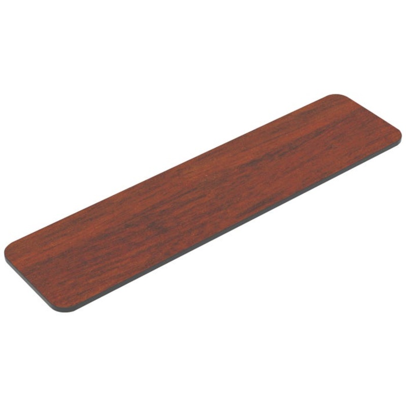 Safco Flip-N-Go Mahogany Training Table Tabletop — Tabletop, f/Flip-N-Go Table, Laminate, 72 W x 24 D Inches, Mahogany