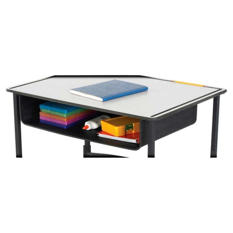 Safco AlphaBetter Book Box, 22 x 15 x 4-3/4 Inches, Black