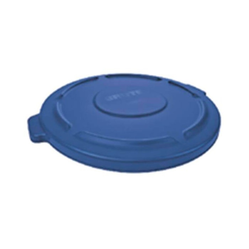 Rubbermaid Commercial BRUTE Recycling Trash Can Lid, 32 Gallon, Blue