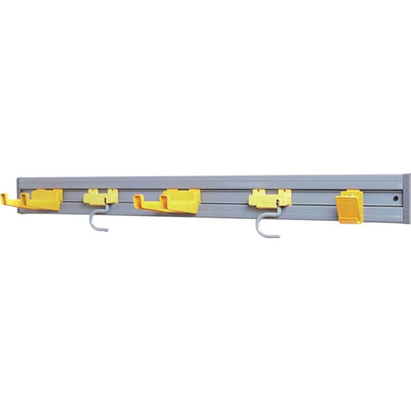 Rubbermaid Commercial Closet Organizer and Tool Holder, 34 Inches Long, Gray