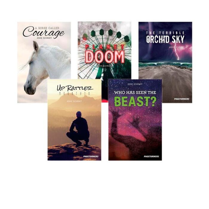 Saddleback Pageturners Adventure, Grades 9 to 12, Set of 5