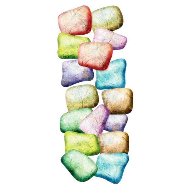Roylco Stepping Stones Exercise Balance Kit, 40 Pieces