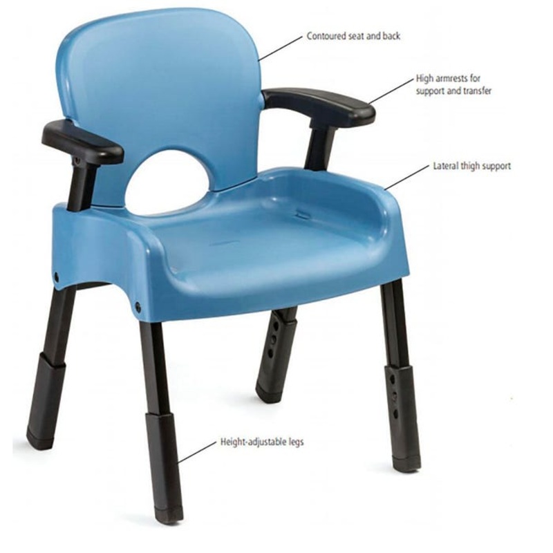 Rifton Compass Chair, Size 5, Blue