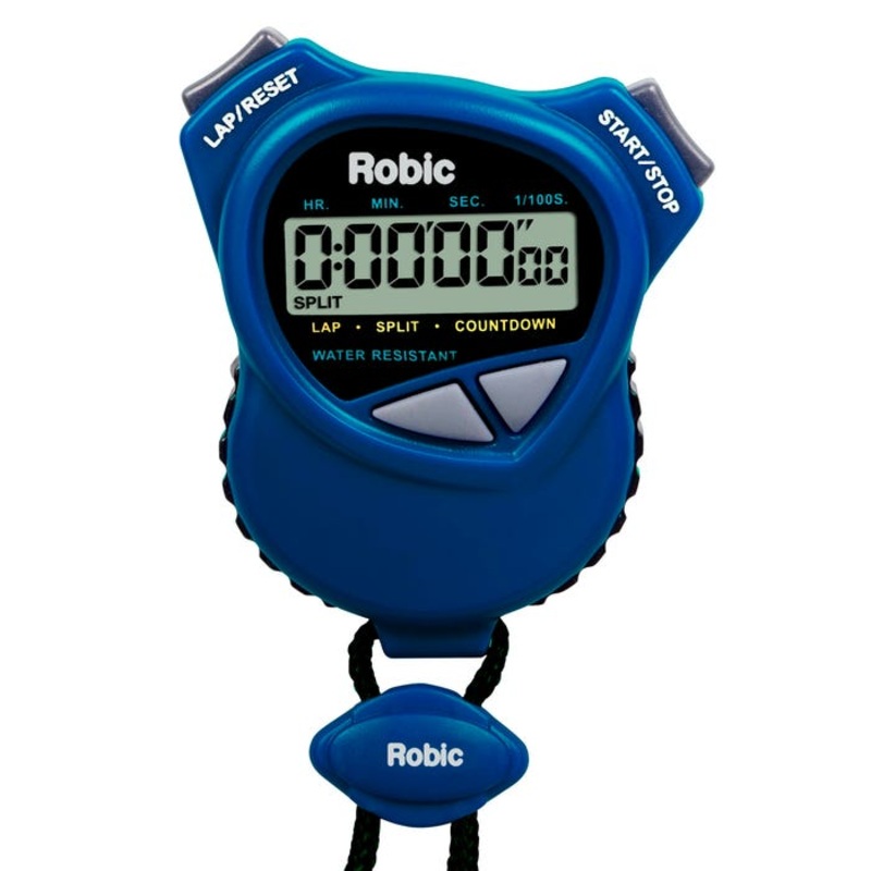 Robic 1000W Dual Stopwatch, Blue
