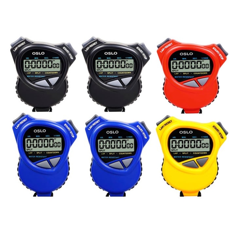 Robic 1000W Dual Stopwatch, Set of 6