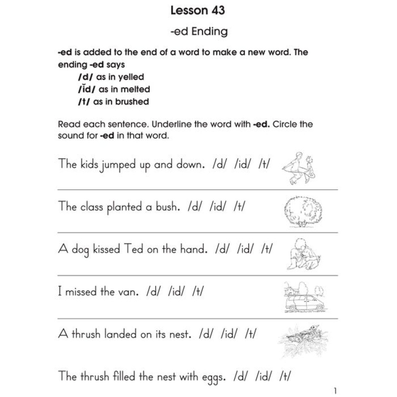 Recipe For Reading Workbook 4 for Reading Intervention & Phonics