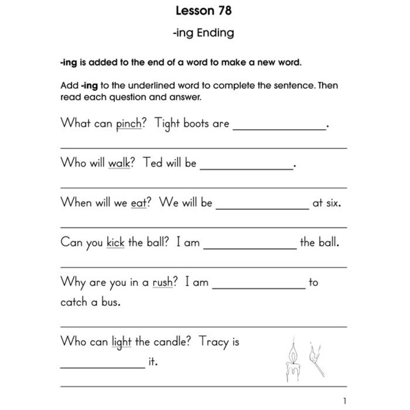Recipe For Reading Workbook 7 for Reading Intervention & Phonics