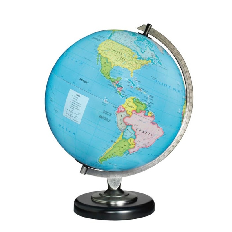 Replogle Day/Night Illuminated Globe, 12 Inches