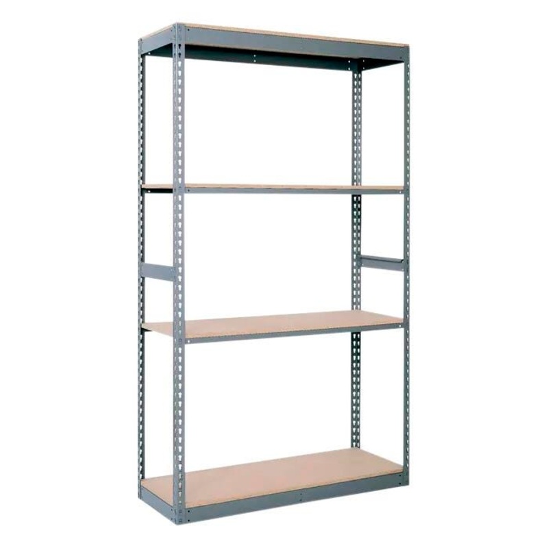 Republic Wedge-Lock and Rivet Wedge-Lock Particle Board Shelf, 72 x 36 Inches